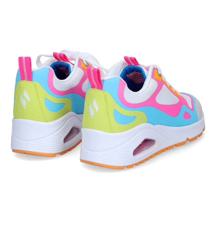 Skechers Uno Color Steps Roze Sneakers voor meisjes (318195)