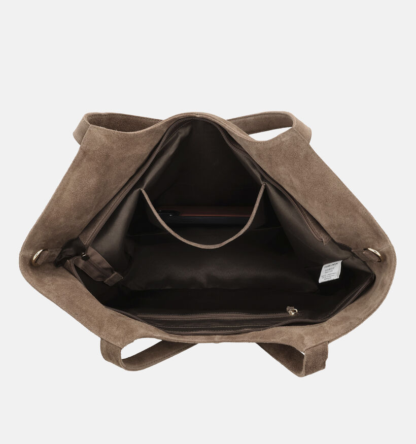 Charm London Sevilla Sac &agrave; bandouli&egrave;re en Brun pour femmes (374820)