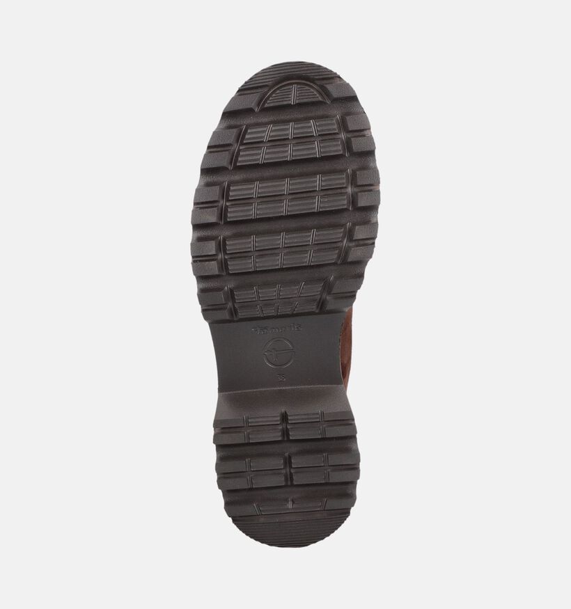 Tamaris Bottines Chelsea en Brun fonc&eacute; pour femmes (380800)