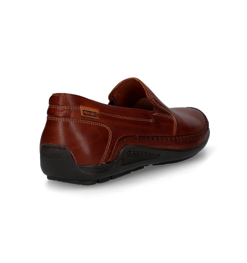 Pikolinos Azores Chaussures à enfiler en Cognac pour hommes (323361) - pour semelles orthopédiques