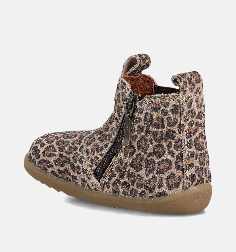 Bobux Jodhpur Step Up Bottines Chelsea en Marron pour filles (362163)