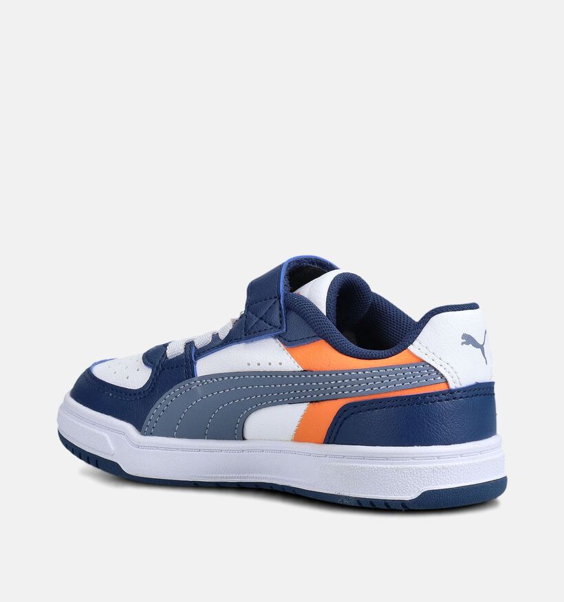 Puma Caven Baskets basses en Bleu pour filles, gar&ccedil;ons (366657) - pour semelles orthop&eacute;diques