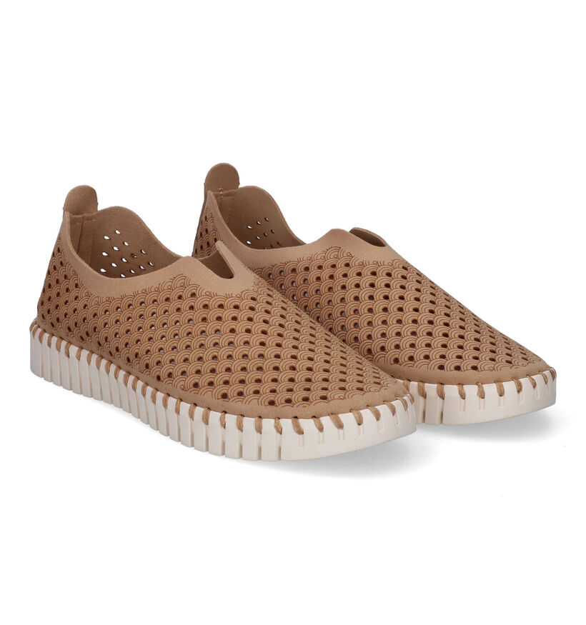 Ilse Jacobsen Tulip Chaussures à enfiler en Bleu pour femmes (340287) - pour semelles orthopédiques