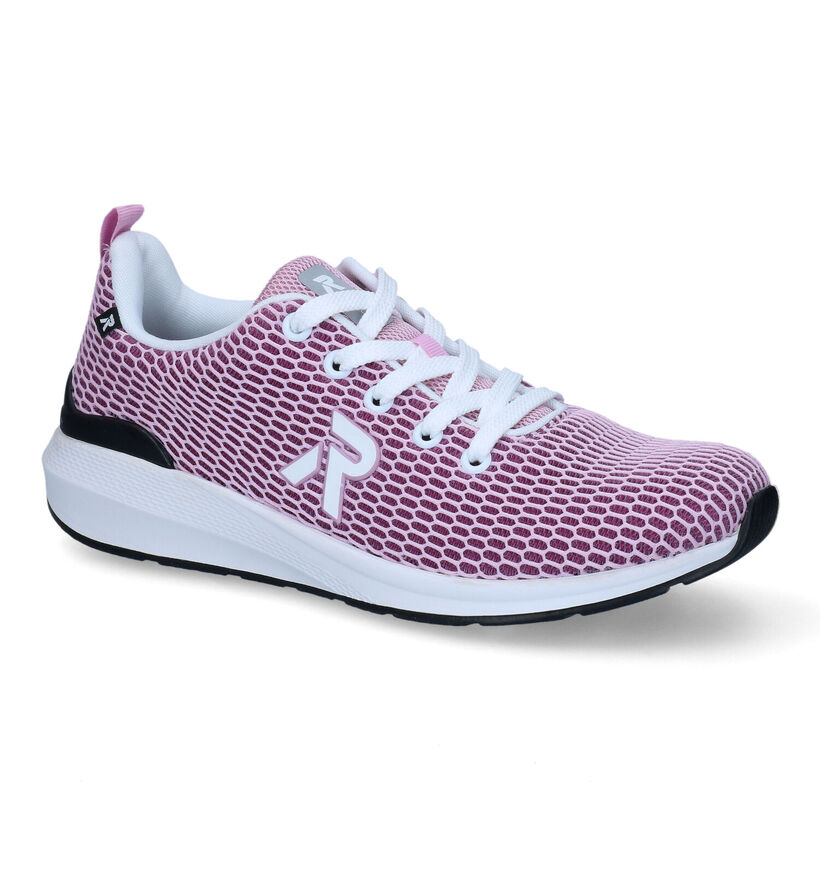 R-Evolution Baskets casual en Rose pour femmes (310165) - pour semelles orthopédiques