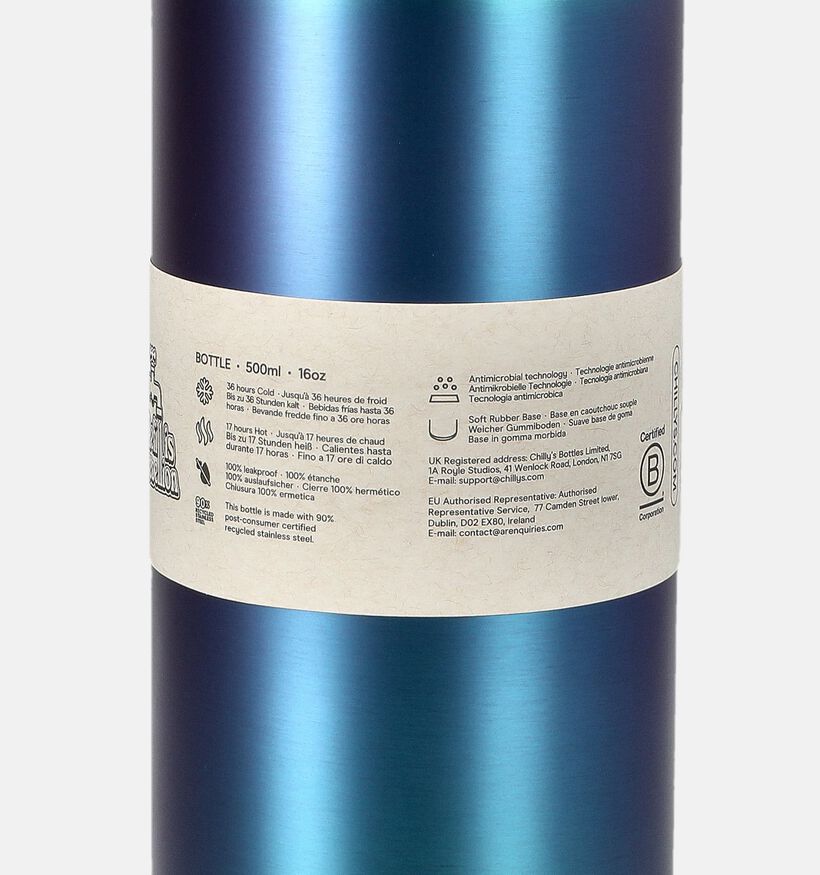 Chilly's Series 3 Paarse Drinkfles 500ml voor dames, heren (383681)