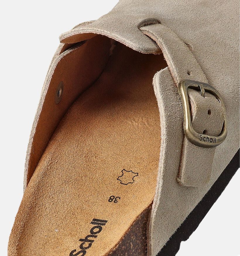 Scholl Fae Beige Slippers voor dames (357569)