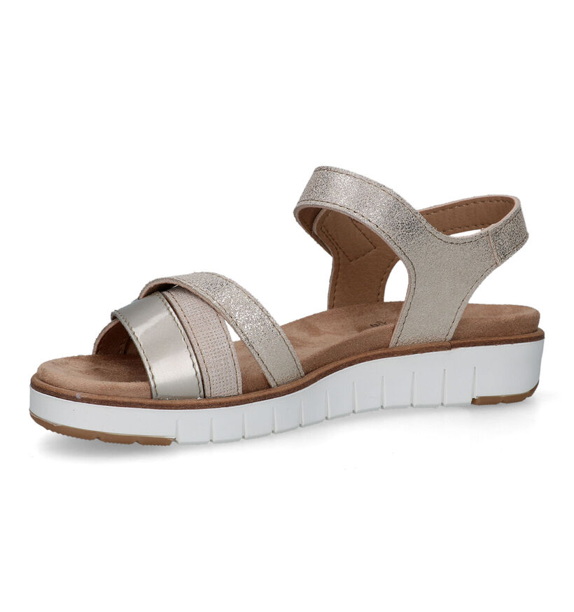 Solemade Romi Sandales pour semelles orthopédiques en Taupe pour femmes (355743) - pour semelles orthopédiques