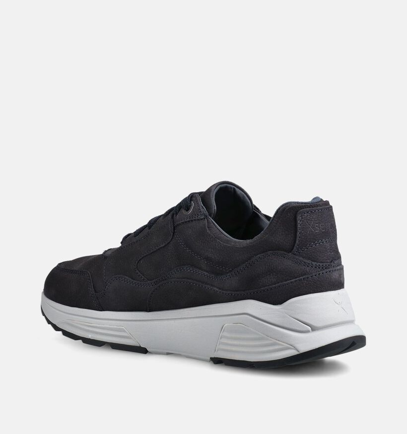 Xsensible Golden Gate Donkerblauwe Comfortsneakers voor heren (373617) - geschikt voor steunzolen