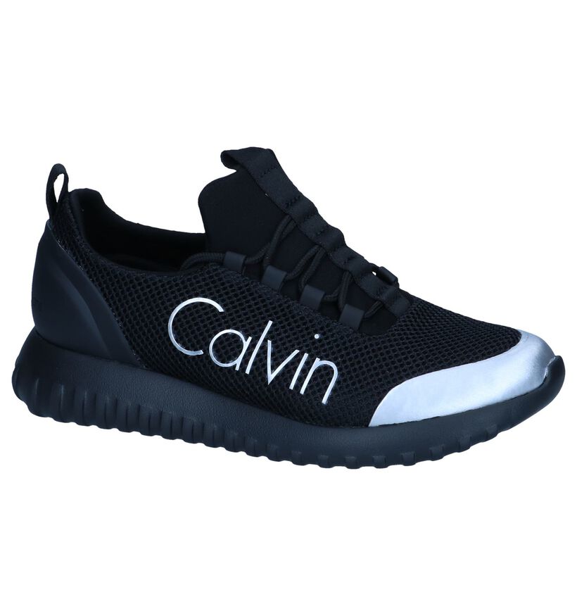 Calvin Klein Reika Witte Sneakers in stof (269193)