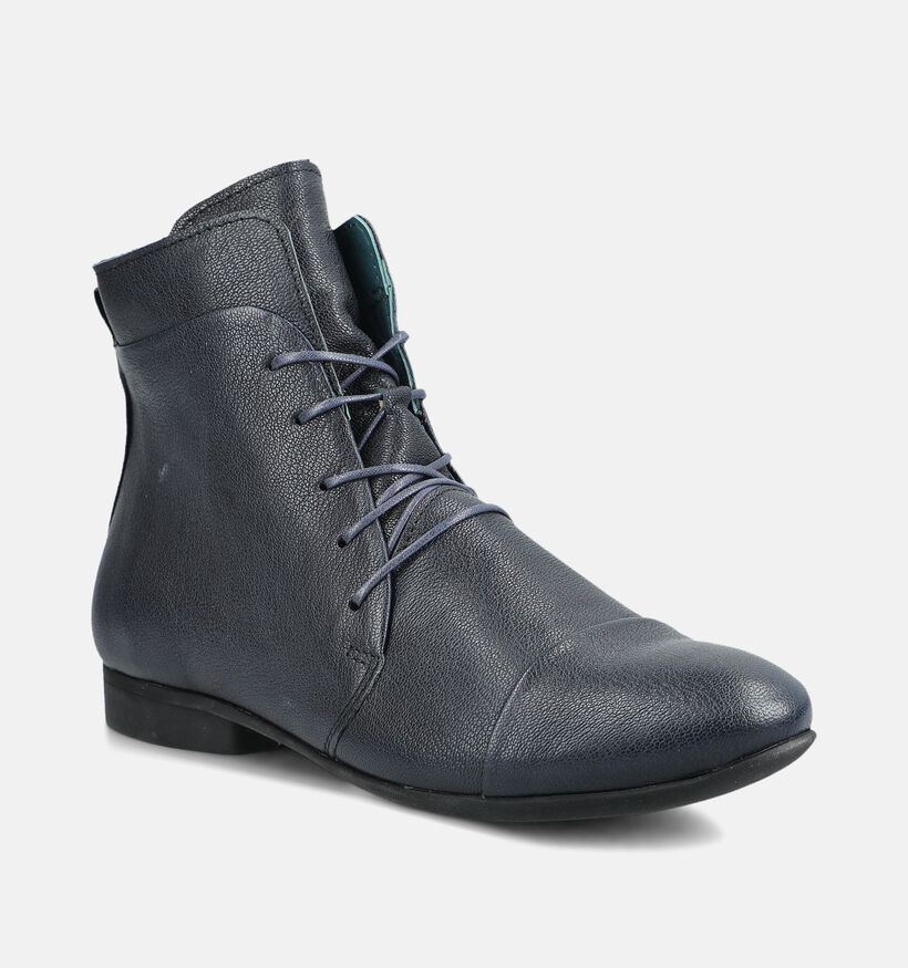 Think! Guad2 Donkerblauwe Boots met Veter voor dames (381353)
