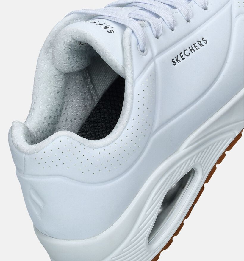 Skechers Uno Stand On Air Witte Sneakers voor heren (353349)