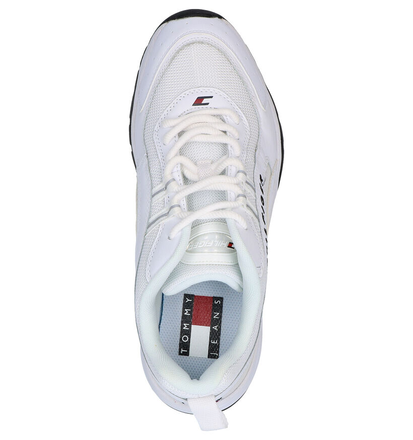 Tommy Hilfiger Heritage Witte Sneakers in kunstleer (268364)