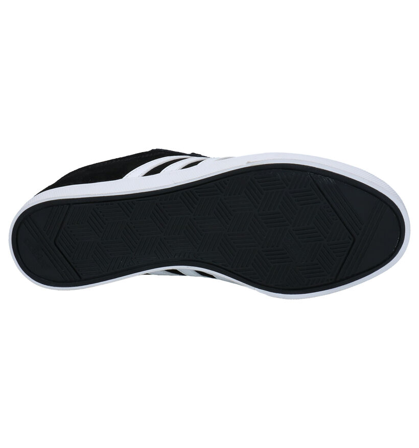 adidas Courtset Baskets en Gris en cuir (276455)