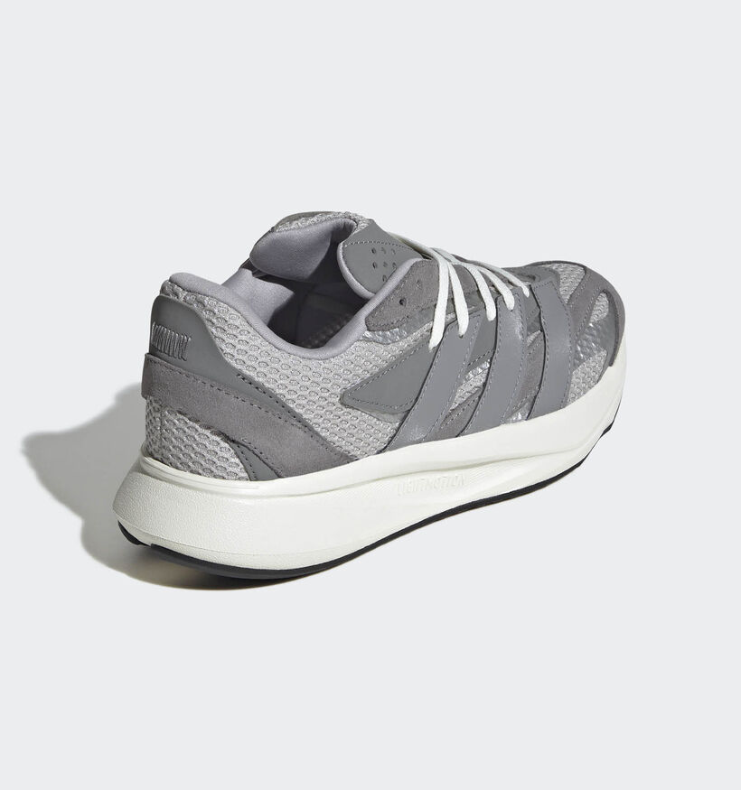 adidas LIGHTBLAZE Baskets basses en Gris pour garçons, filles (359674) - pour semelles orthopédiques