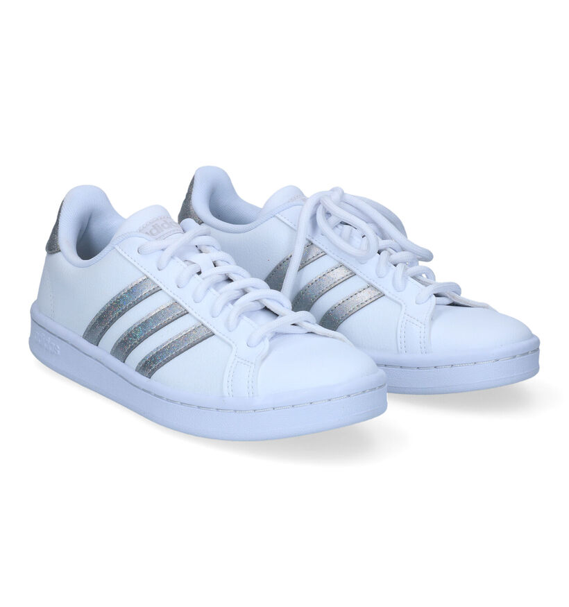 adidas Grand Court Baskets en Blanc pour femmes (301985) - pour semelles orthopédiques
