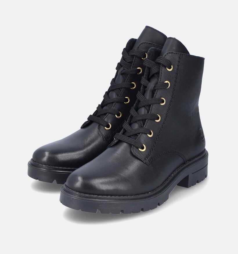 Rieker Zwarte Bottines voor dames (347427)