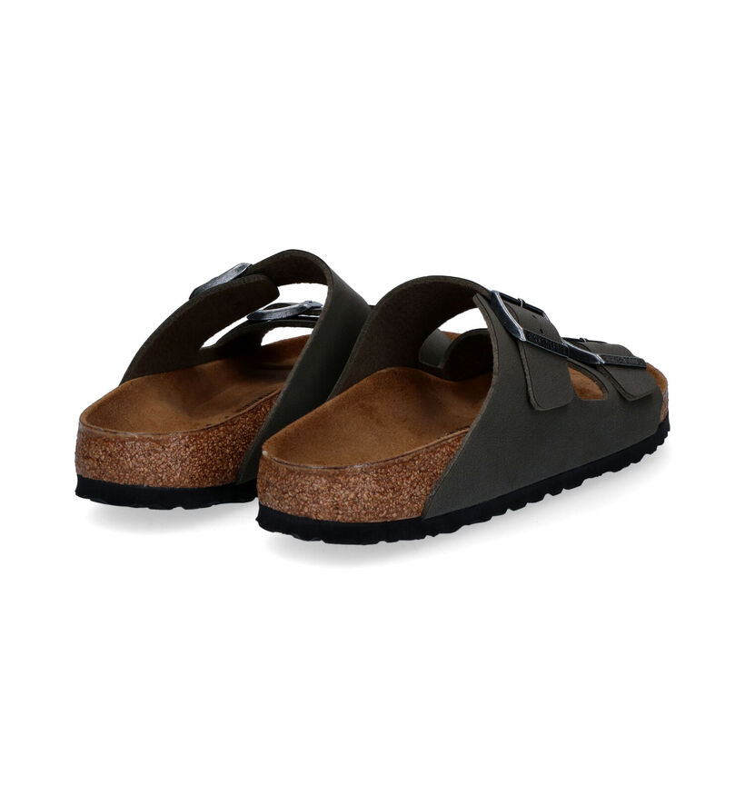 Birkenstock Arizona Vegan Blauwe Slippers voor heren (337864)