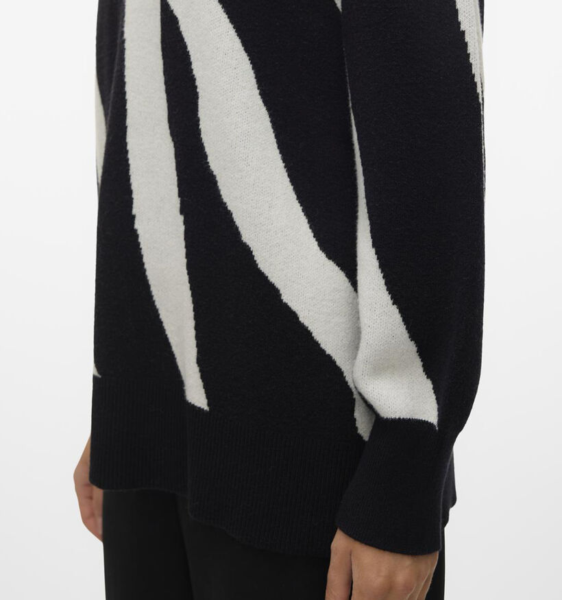 Vero Moda Nancy Zwarte Lange Trui voor dames (344107)