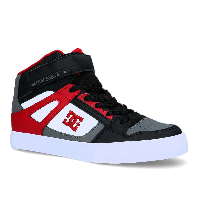 DC Shoes Pure High Top Baskets de skate en Noir pour garçons (334932)