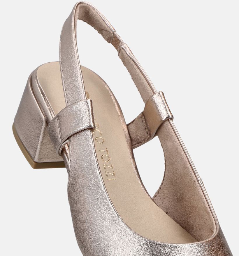 Marco Tozzi Slingbacks Goud voor dames (367964)
