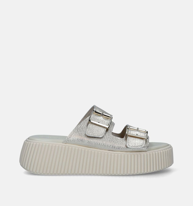 Tamaris Nu-pieds plateforme en Or pour femmes (338226)