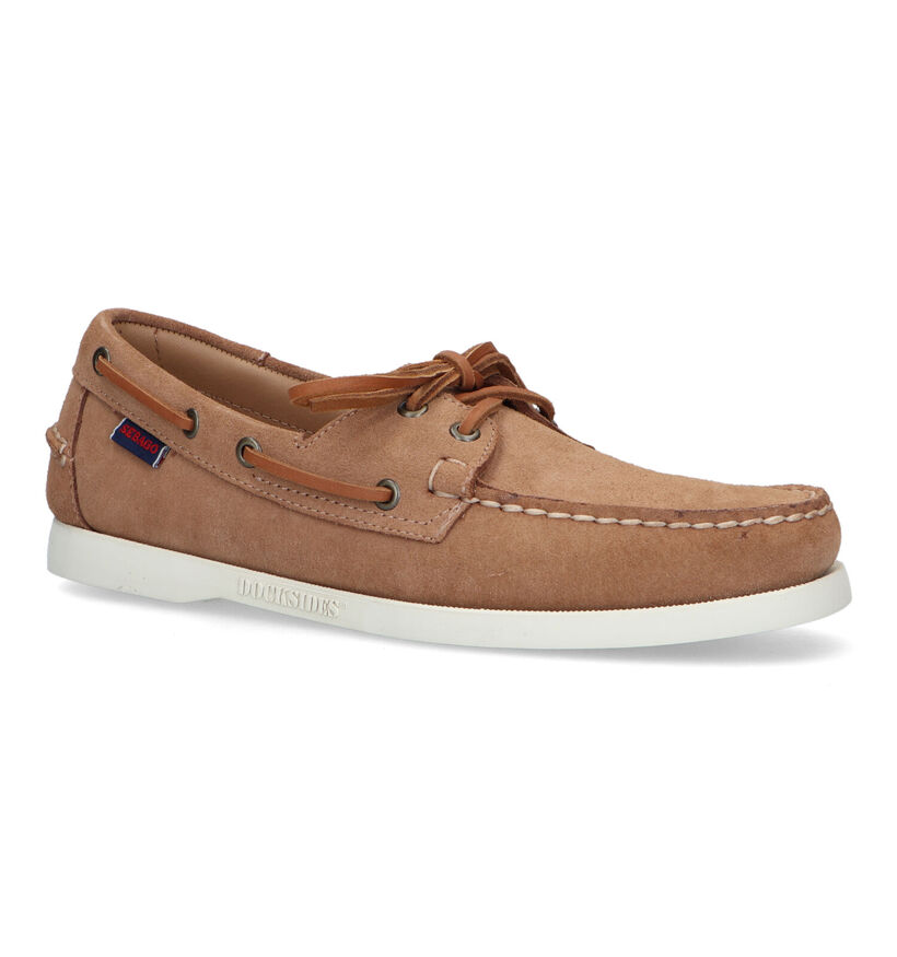 Sebago Dockside Portland Flesh Out Kaki Bootschoenen voor heren (336839)