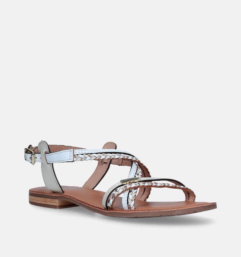 Les Tropeziennes Homongo Ecru Sandalen voor dames (341419)