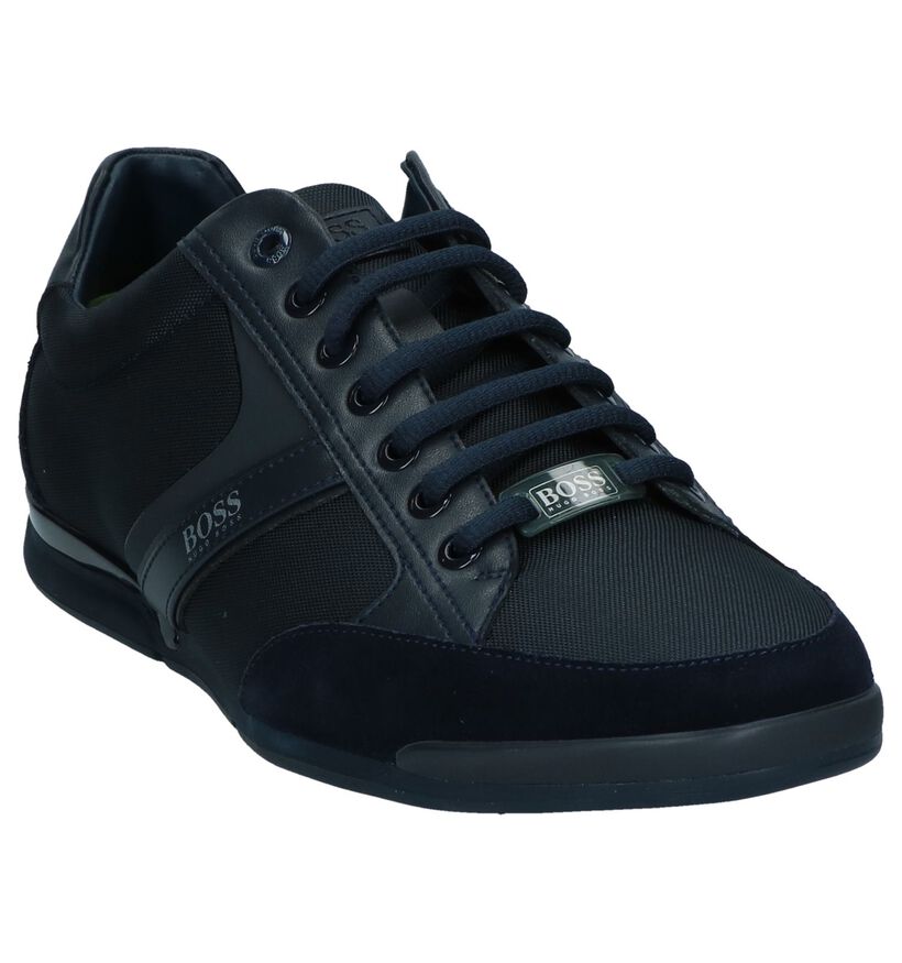 Hugo Boss Chaussures à lacets en Noir pour hommes (240857) - pour semelles orthopédiques