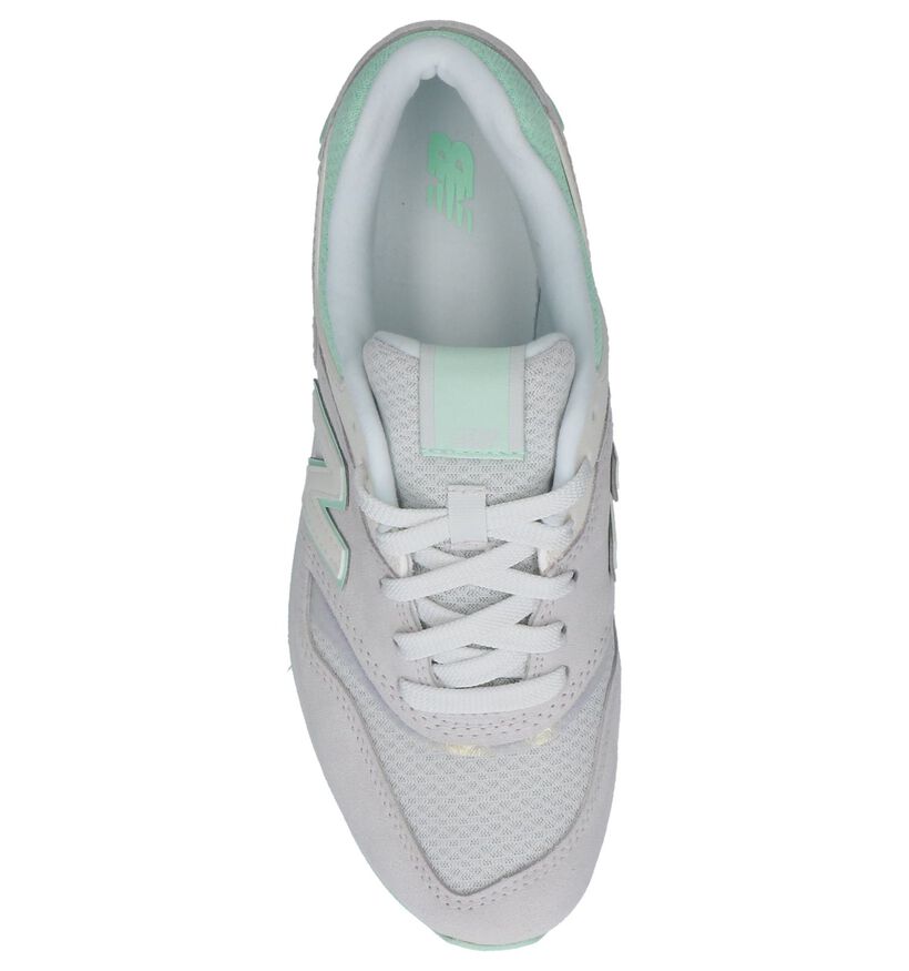 New Balance Baskets basses en Gris en daim (220621)