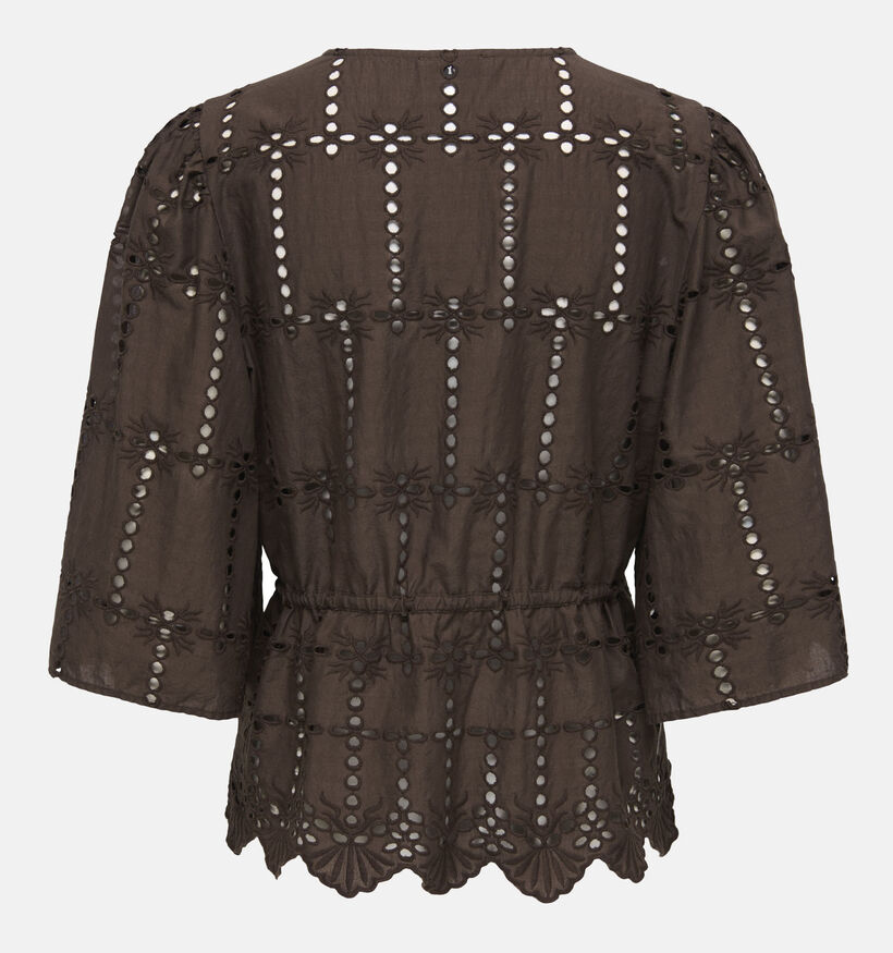 JDY Jojo Donkerbruine Blouse voor dames (375138)