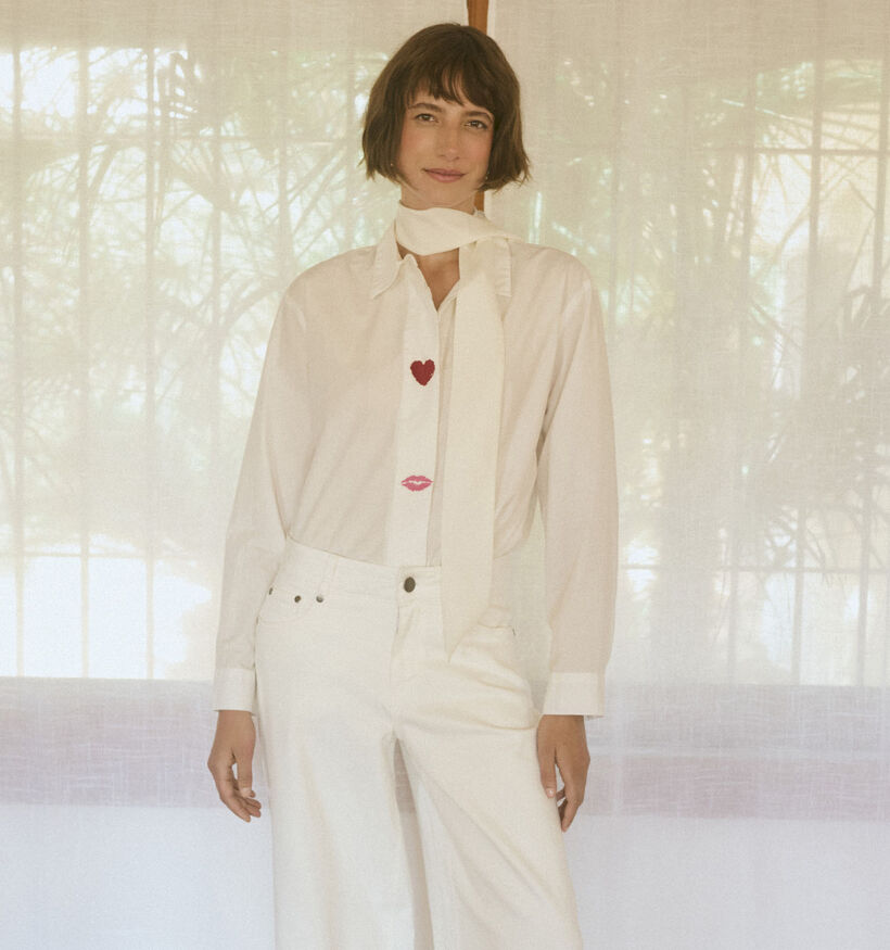 Culture Odette Witte Hemd voor dames (377005)
