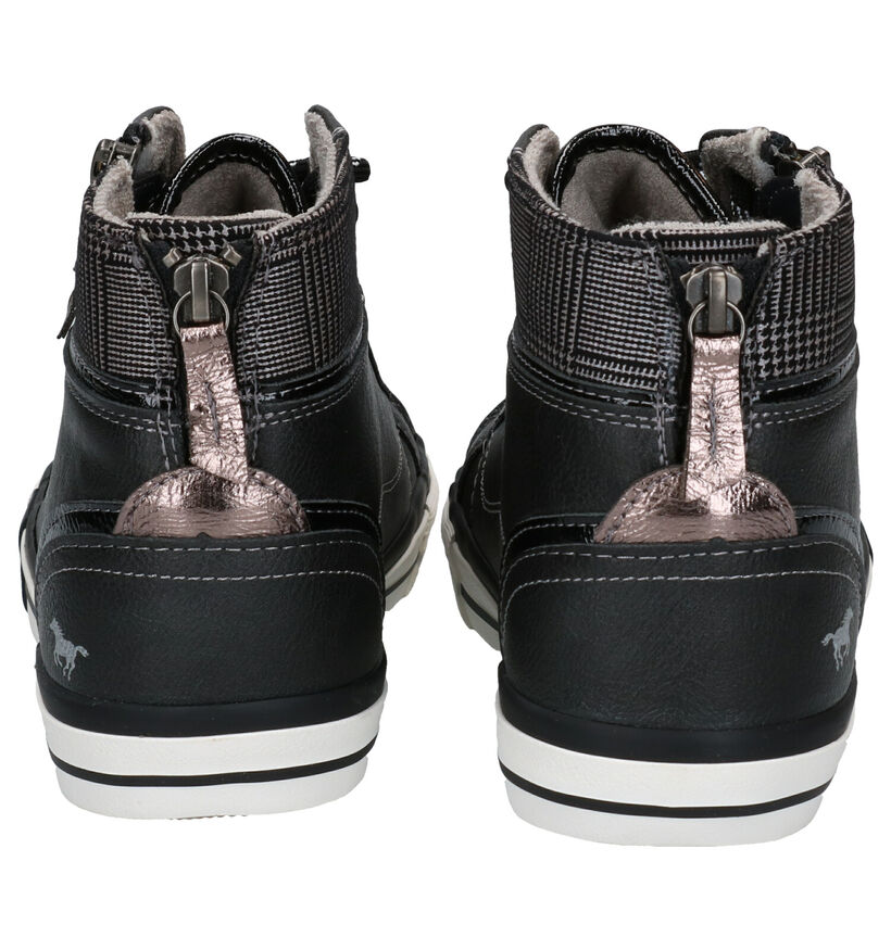 Mustang Grijze Hoge Sneakers voor dames (294326)