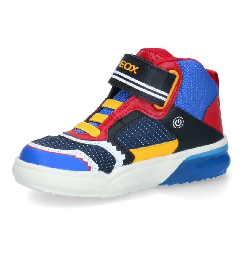 Geox Grayjay Baskets en Rouge en synthétique (312562)