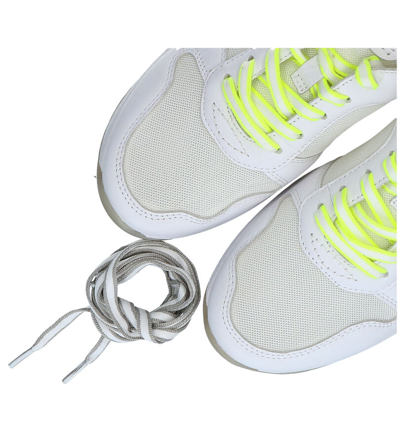 Gabor Rollingsoft Witte Sneakers in leer (288055)