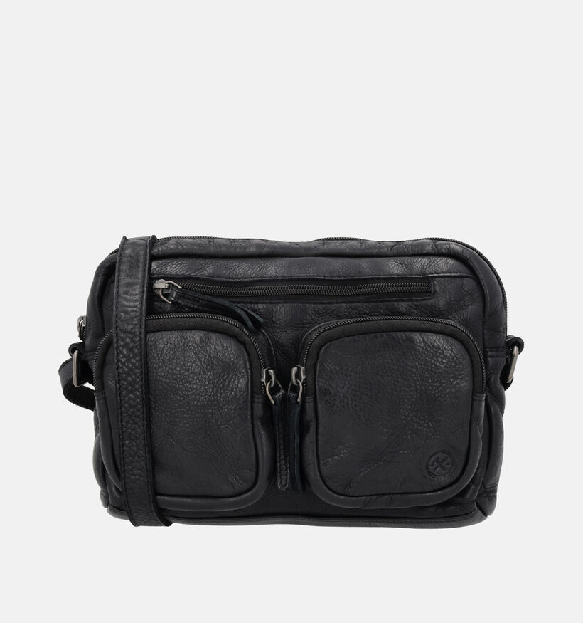 Hide & Stitches Zwarte Crossbodytas voor dames (380965)
