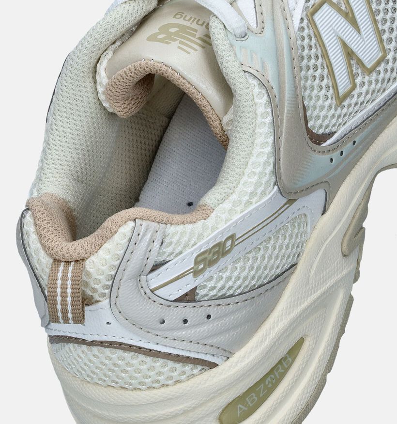 New Balance MR 530 Baskets en Beige pour femmes (347595) - pour semelles orthopédiques