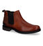 Bullboxer Bottines Chelsea en Cognac pour hommes (313092) - pour semelles orthopédiques