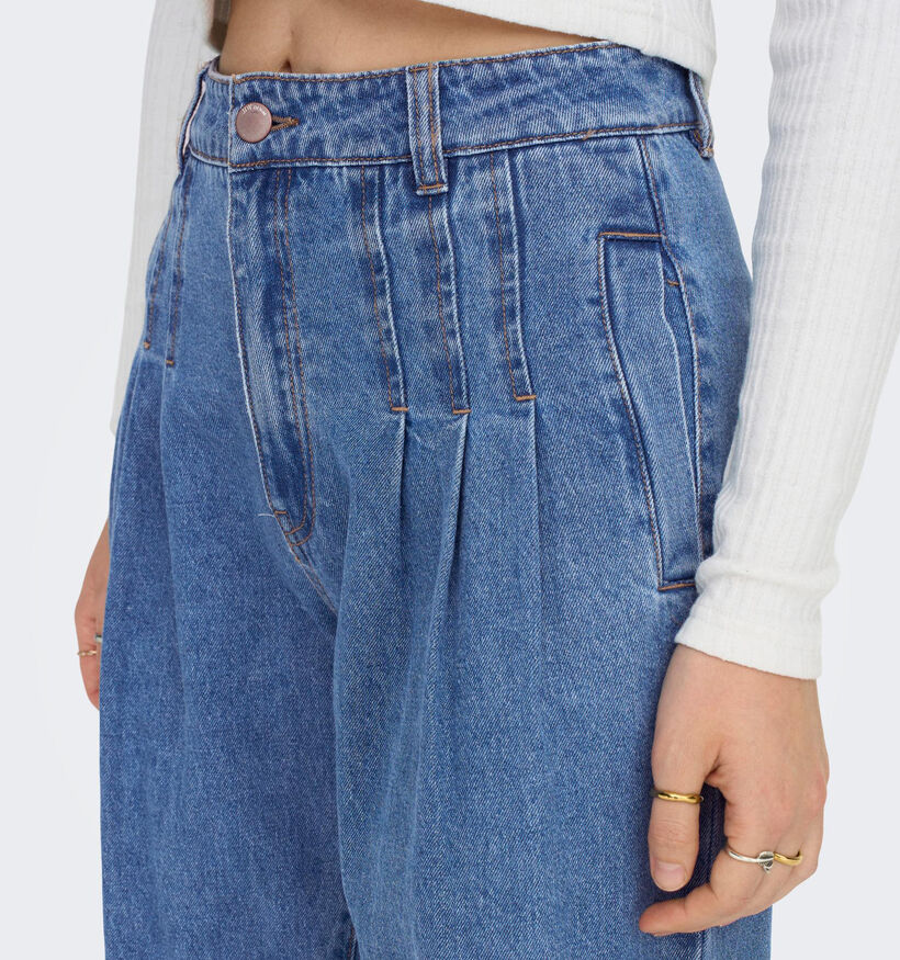 JDY Nora Wide leg jeans en Bleu pour femmes (330936)