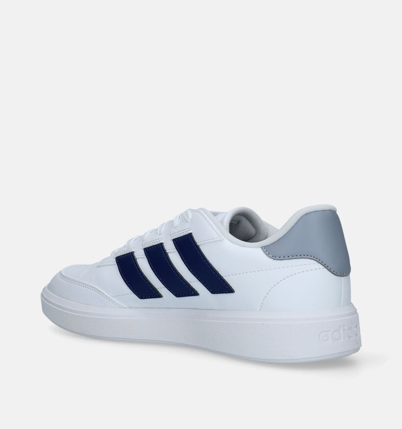 adidas Courtblock Baskets en Blanc pour hommes, garçons (341483)