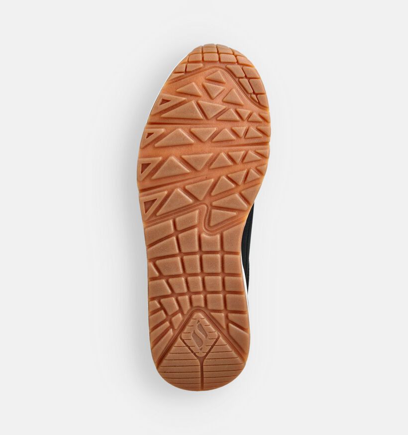 Skechers Uno Stand On Air Zwarte Sneakers voor jongens, meisjes (360974)