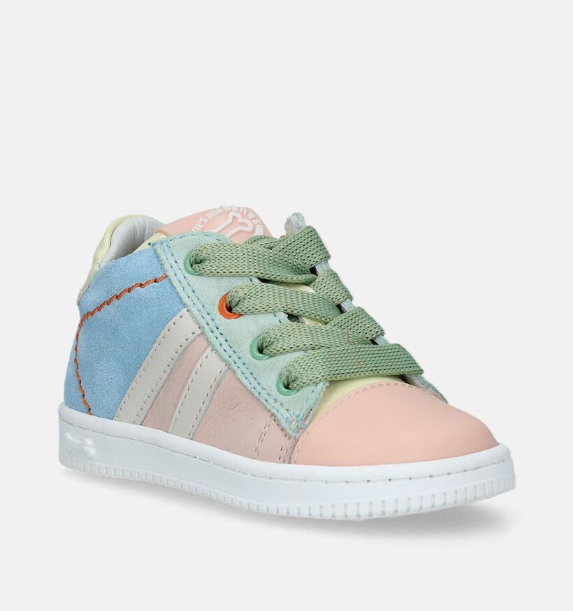 STONES and BONES Nepo Chaussures pour bébé en Bleu pour filles (336561) - pour semelles orthopédiques
