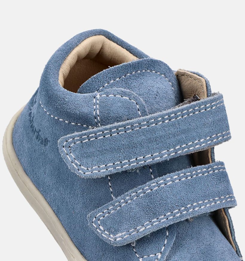 Naturino Cocoon VL Suede Lichtblauwe Schoenen voor meisjes, jongens (371637) - geschikt voor steunzolen