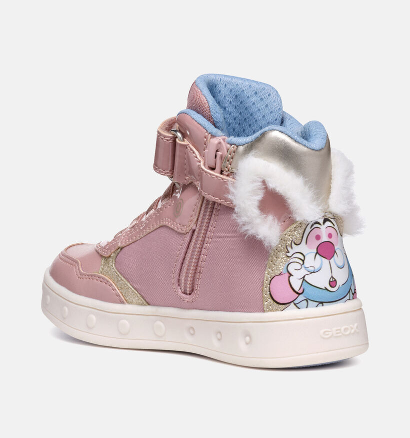 Geox Skylin Alice Roze Hoge schoenen voor meisjes (345958) - geschikt voor steunzolen