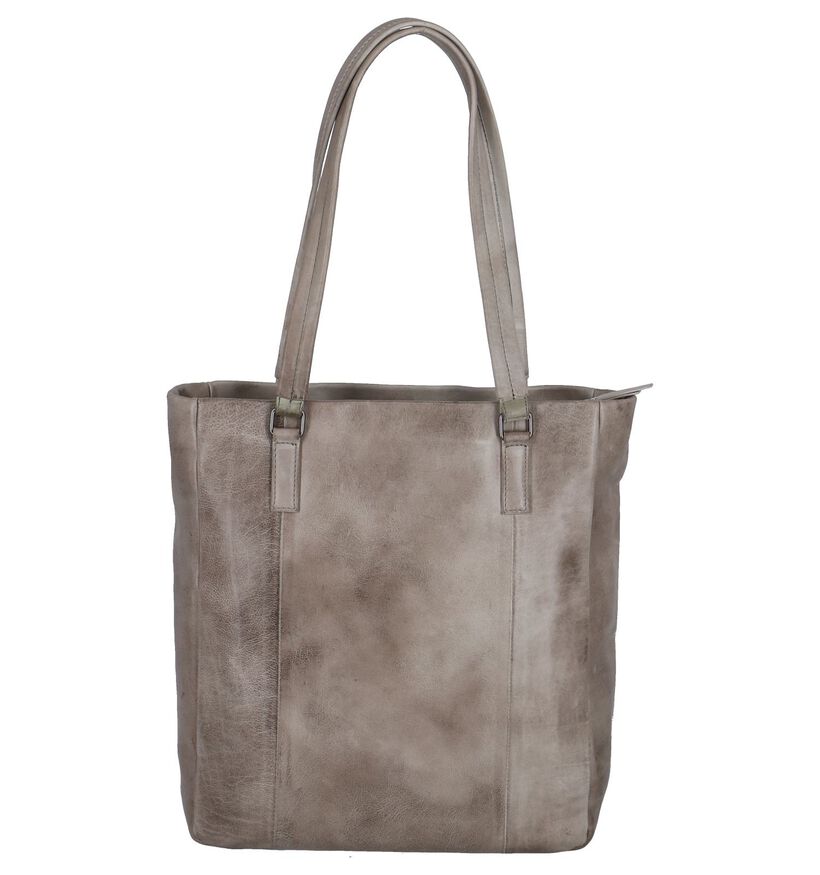 Burkely Noble Nova Cabas en Taupe en cuir (262518)