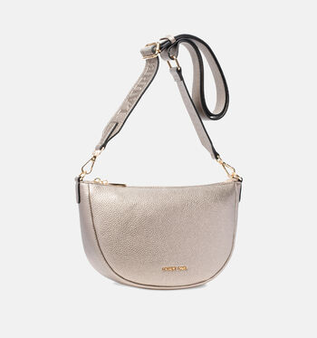 Laurent David Crossbody tassen Zwart/Goud/Cognac