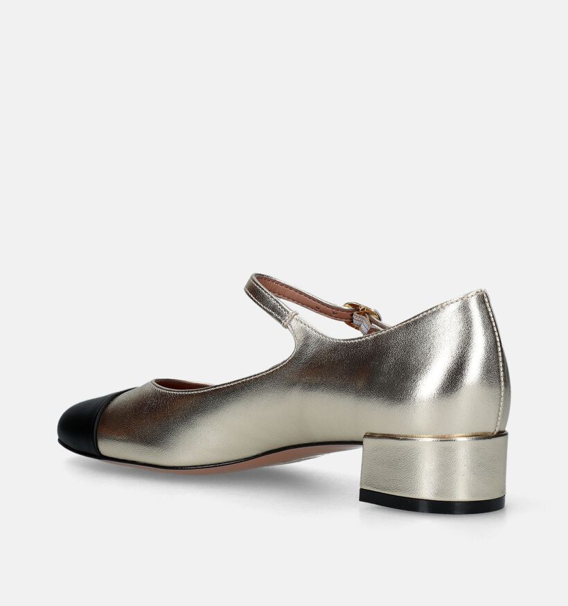 Les Autres Gouden Pumps met bandje voor dames (341193)