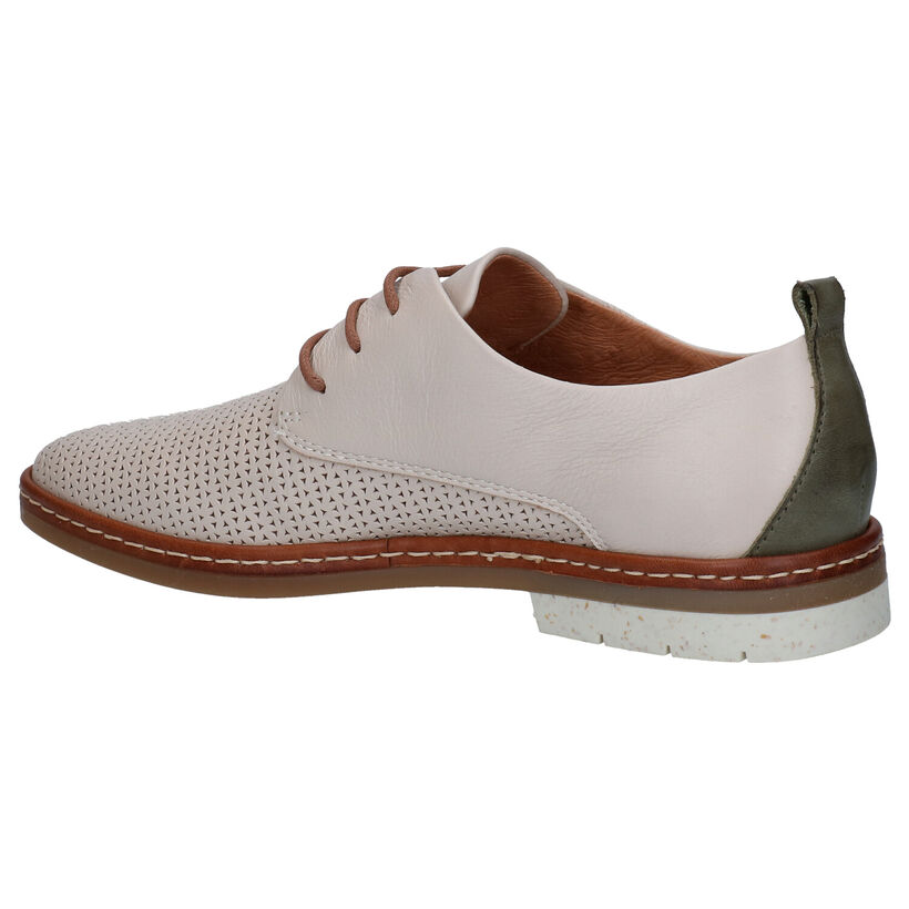 Pikolinos Santander Chaussures à lacets en Beige en cuir (289117)