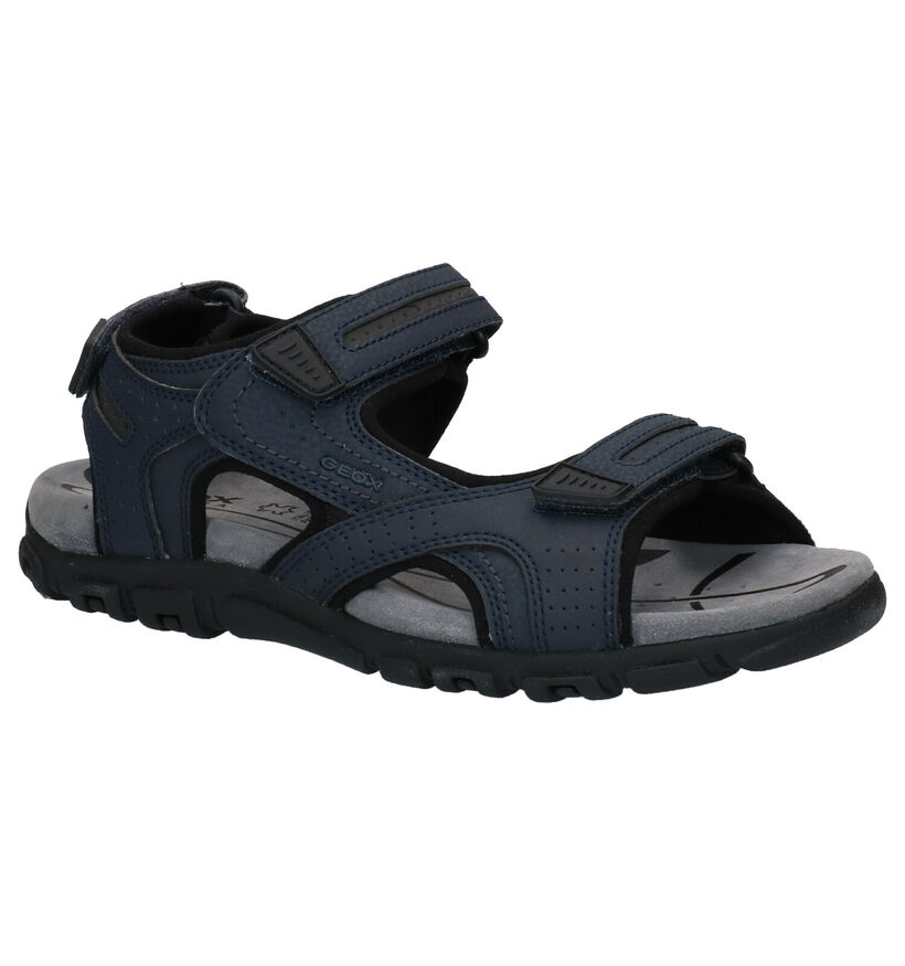 Geox Blauwe Sandalen in kunstleer (266703)