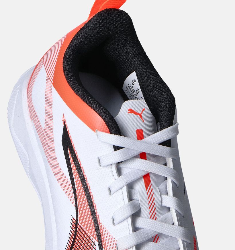 Puma Ultra 5 Play FB/AG Chaussures de foot en Blanc pour filles, garçons (352381)
