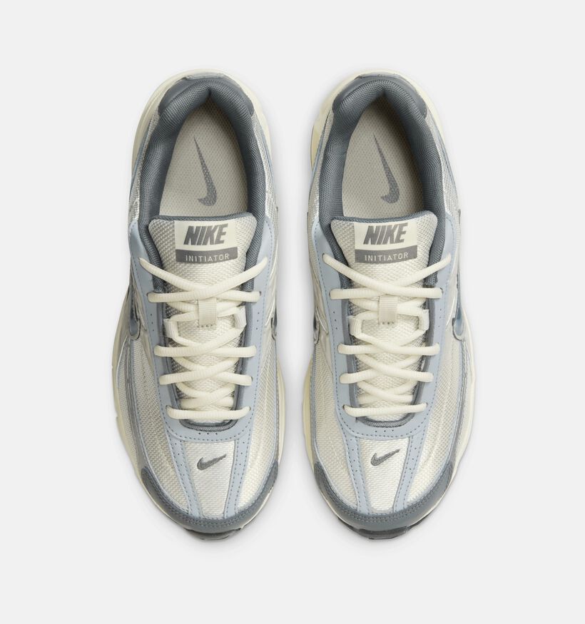Nike Initiator Chaussures de sport en Gris/Ecru pour hommes (364670) - pour semelles orthopédiques